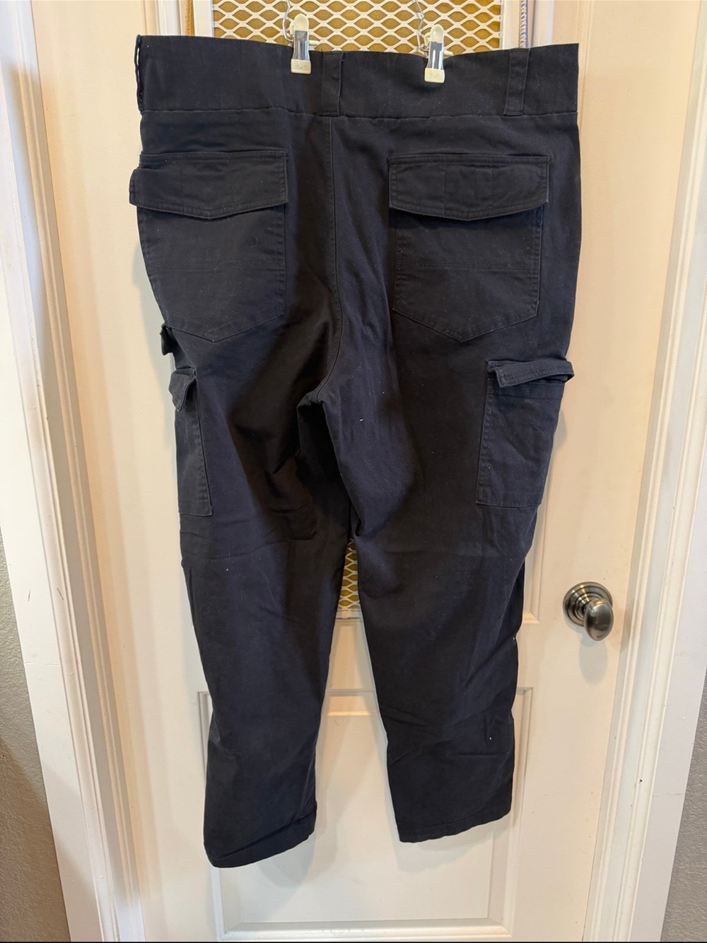 Girrlscout Sloane Black Cargo Pants with Utility Pockets and Chain - Picture 3 of 4